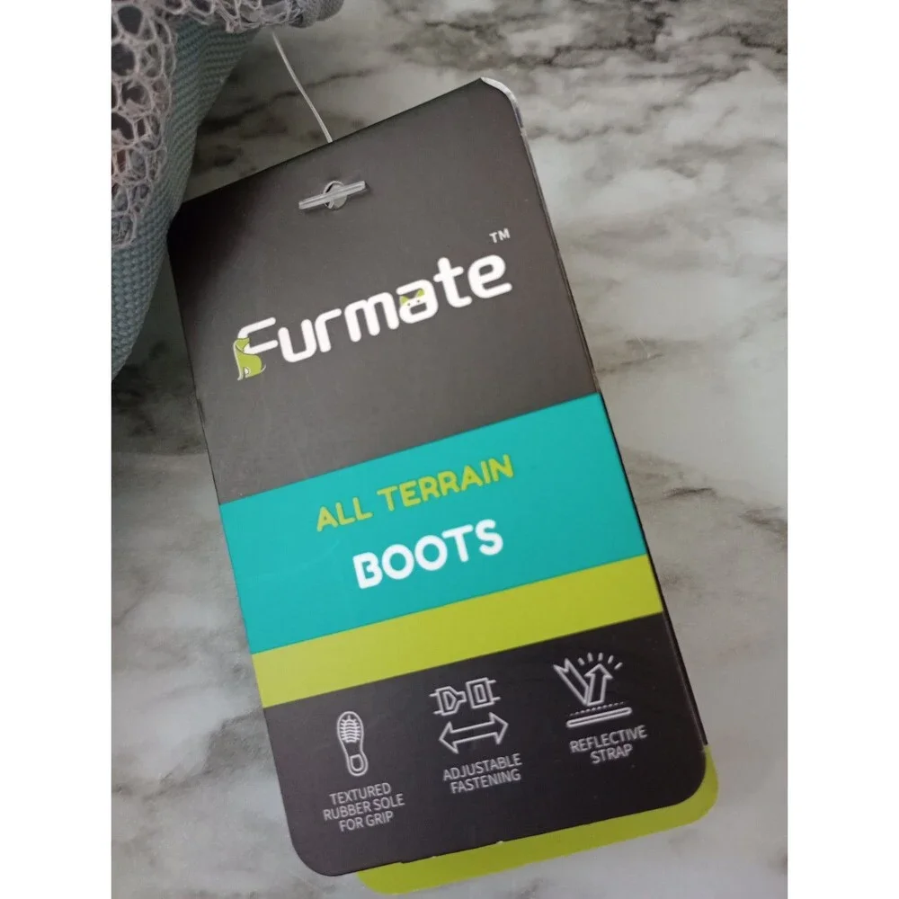 NIB Furmate All Terrain Doggie Boots Size 3